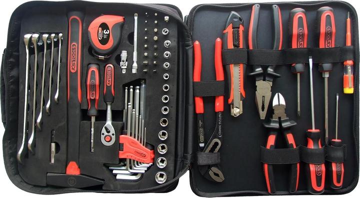 Actual product image KS Tools Universal-Werkzeugtasche (62 pieces)