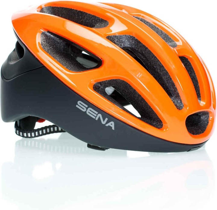 Produktbild Sena R1 - Electric Tangerine (S) / No FM (50 - 55 cm)