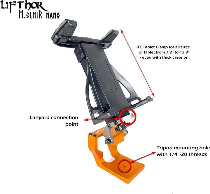 Image du produit Lifthor Support de tablette Mjolnir pour Autel Nano & Lite