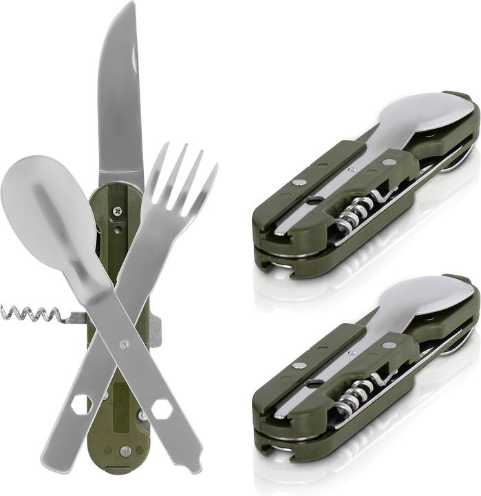 Actual product image KS-11 Campingbesteck-Set (6-teilig)