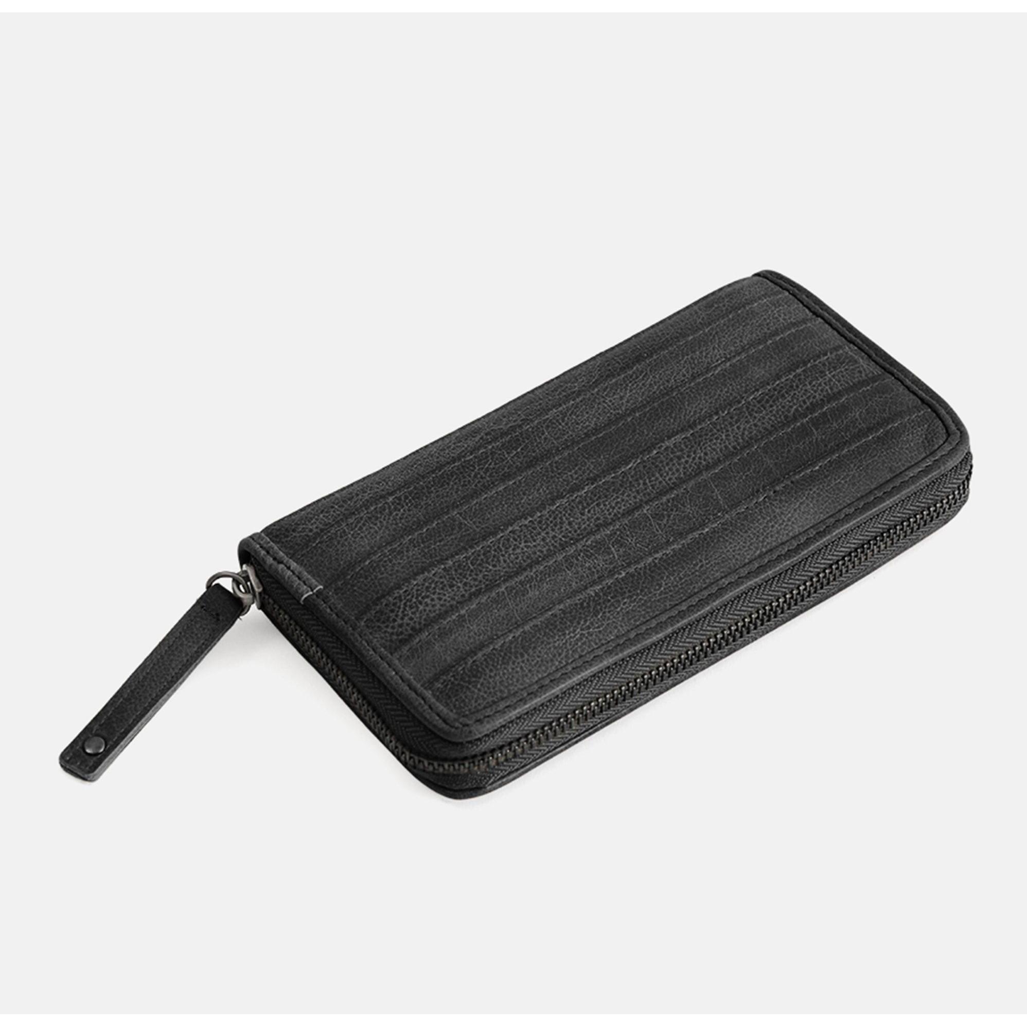 Thumbnail - FredsBruder, Damen, Portemonnaie, Gürteltier Geldbörse Leder 19 cm, Schwarz