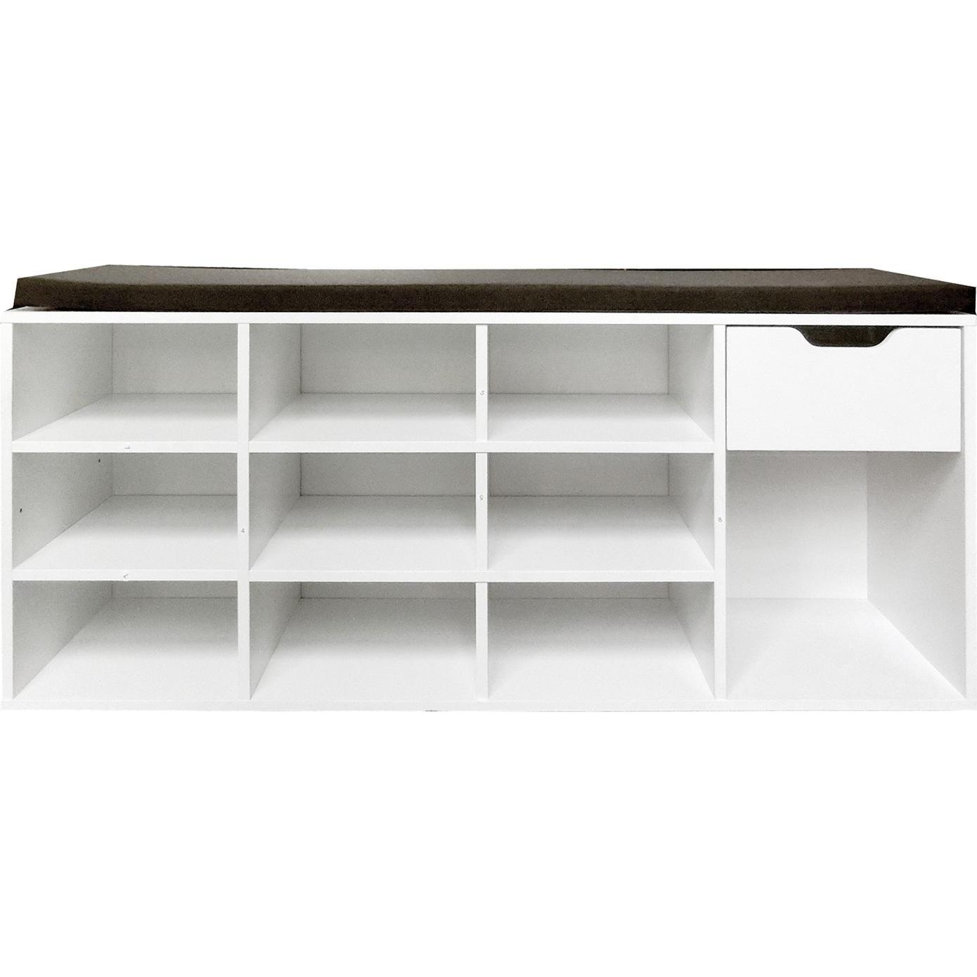 HTI-Living, Schuhschrank, Schuhbank Lisa Weiss