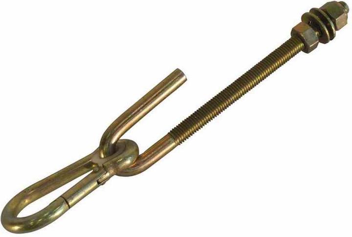Actual product image GAH Swing hook dimension a 200mm STA galv. yellow galvanised
