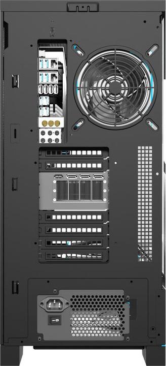 Produktbild Darkflash Tech Darkflash DY451L PRO computer case with fan (black) (ATX, ITX)
