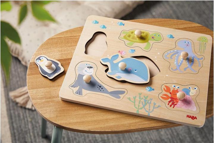 Produktbild Haba Greifpuzzle Meerestiere (6 Teile)