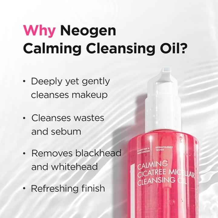 Produktbild Neogen Dermalogy Neogen Real Cica Cleansing Oil Delicate Cleansing Oil For The Face 300Ml (Reinigungsöl, 300 ml)