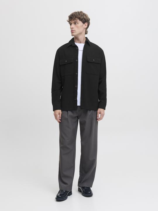 Produktbild Jack & Jones Jprrayle Melange Solid L/S Overshirt Sn (XS)