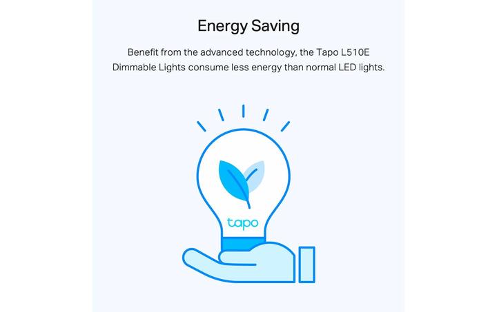 Productafbeelding TP-Link Tapo L510E (2-pak) (E27, 806 lm, 2 x)