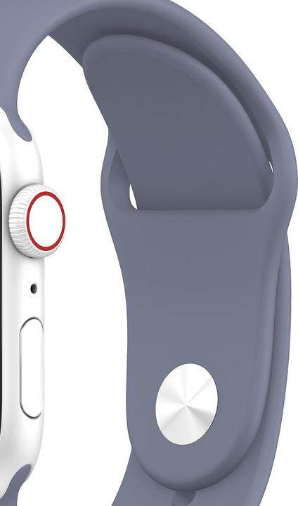 Immagine prodotto Devia cinturino Deluxe Sport per Apple Watch 41mm/ 40mm/ 38mm grigio lavanda (20 mm, Silicone)