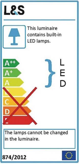 Energy Label L&S LED strip Octopus warm white 24 V 10 W/m L. ( 3000550105 ) (Warm white, 500 cm)