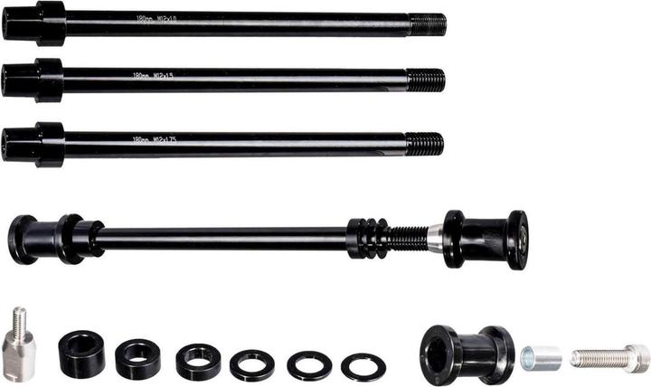 Actual product image Topeak Journey Trailer thru axle kit M12 x 1.75