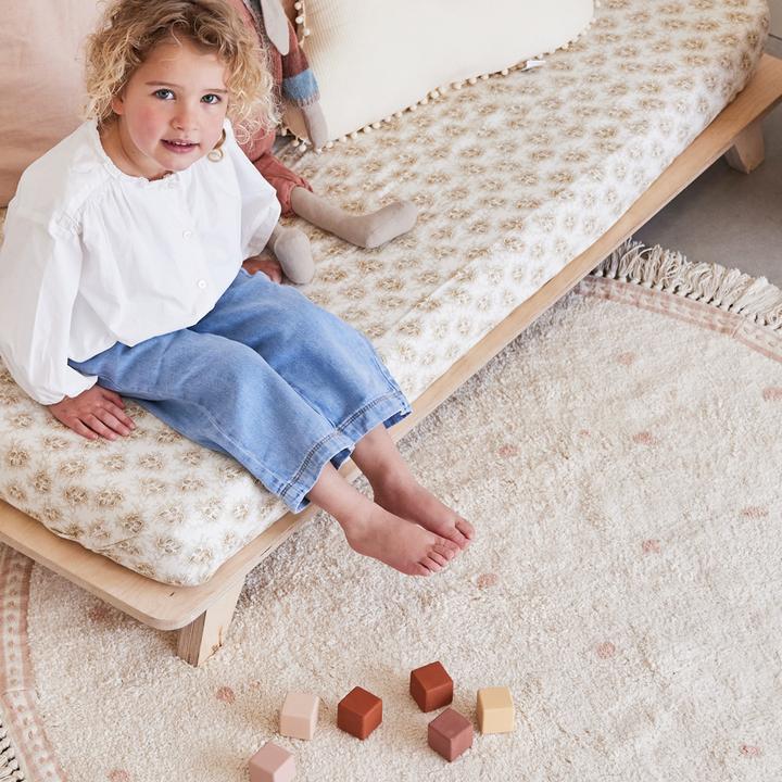 Actual product image Tapis Petit Carpet Emma Dots (130 x 130 cm)