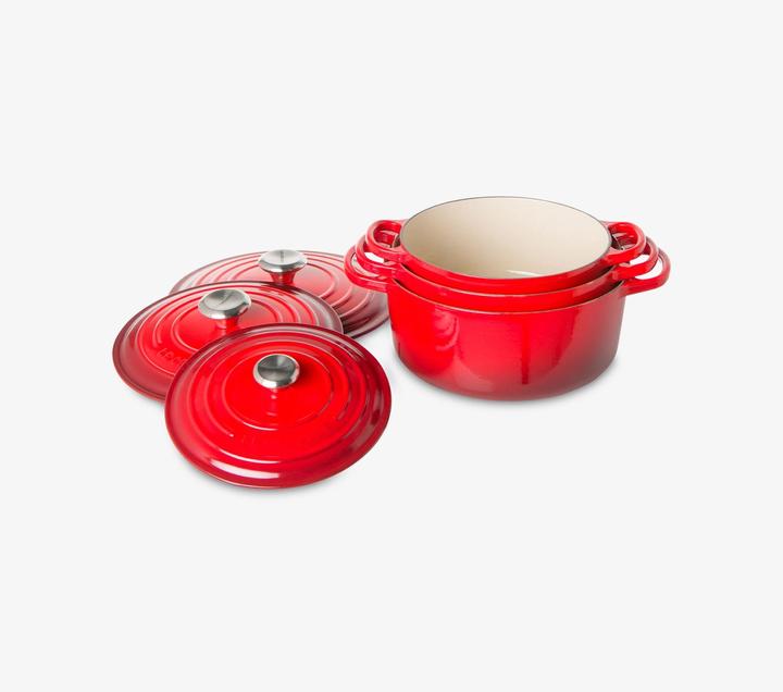 Produktbild Le Creuset Signature (24 cm, Bräter + Schmortopf, Gusseisen)