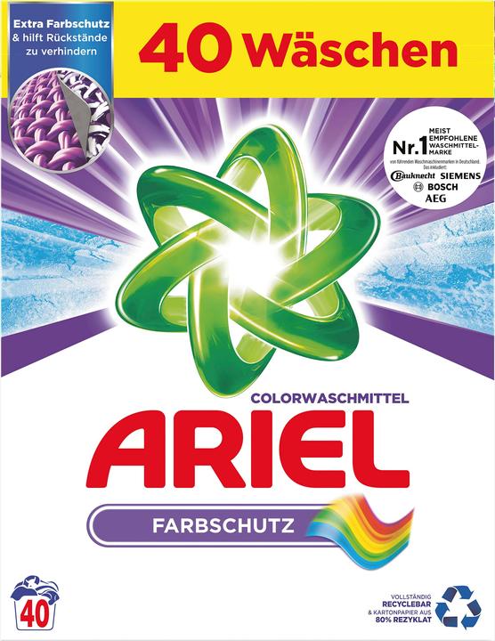 Actual product image Ariel Colour (40 Washing cycles, Powder)