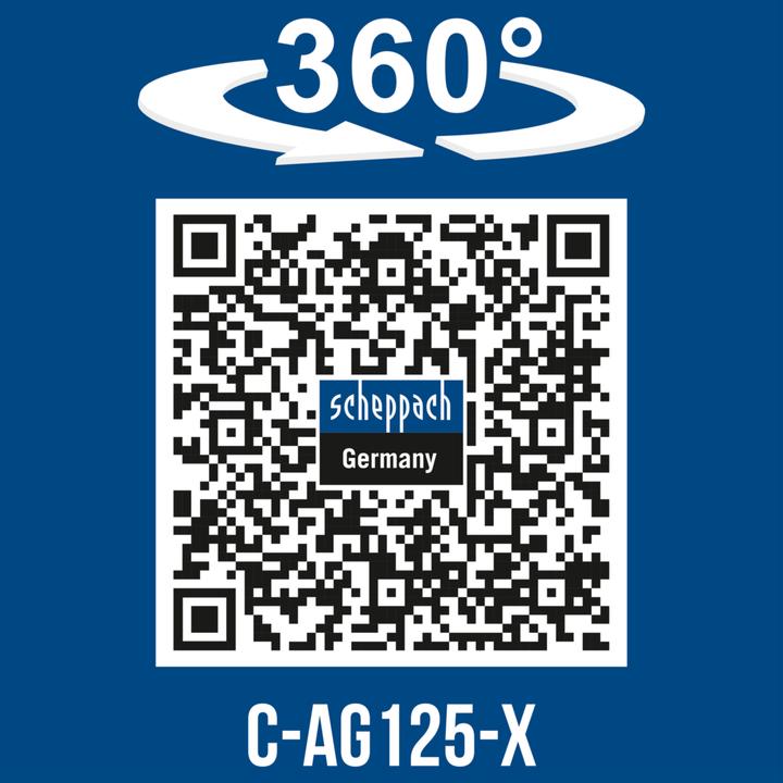 Productafbeelding Scheppach C-AG125-X (125 mm)