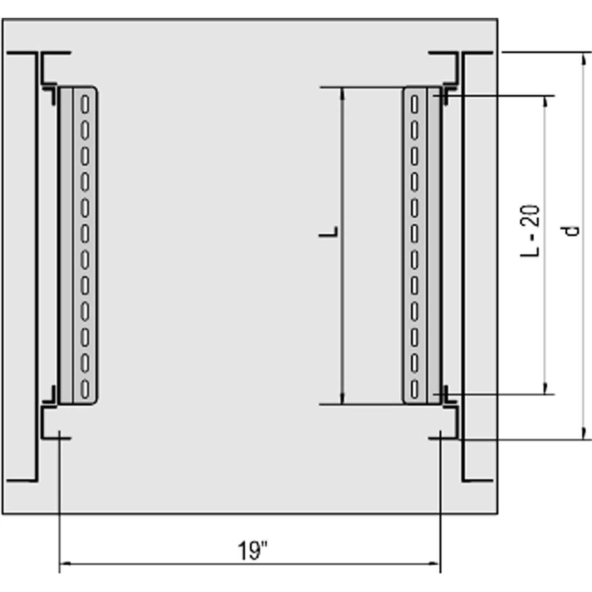 Thumbnail - Schroff 19"-Zubehör mechanisch, Serverschrank Zubehör