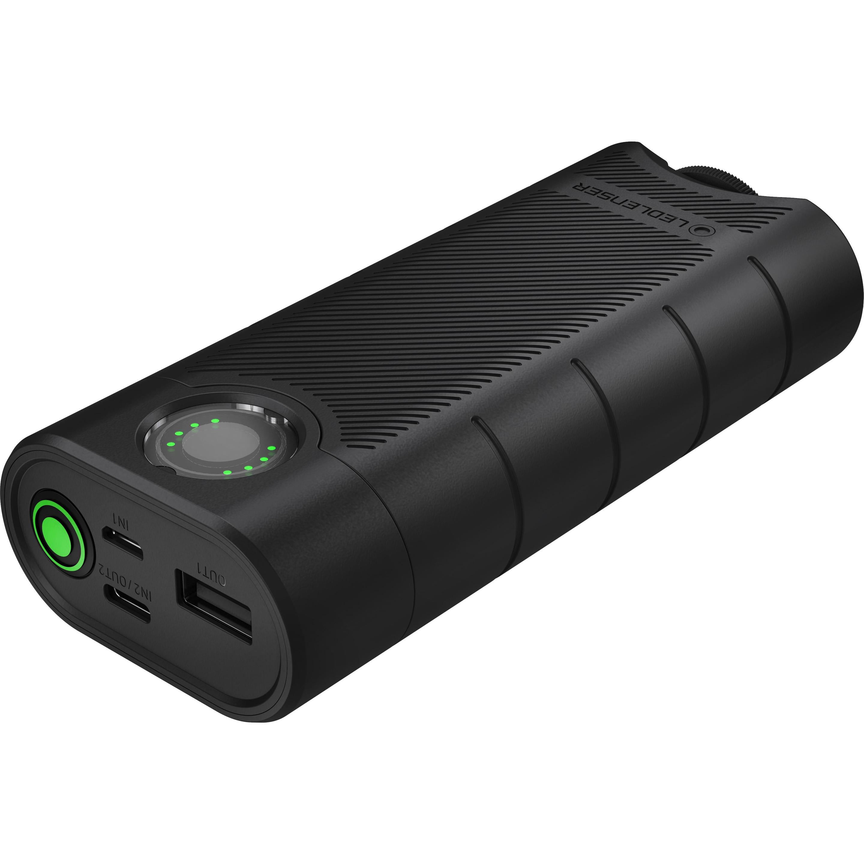 Ledlenser Flex 10 (9000 mAh, 9 W, 33.30 Wh), Powerbank, Schwarz