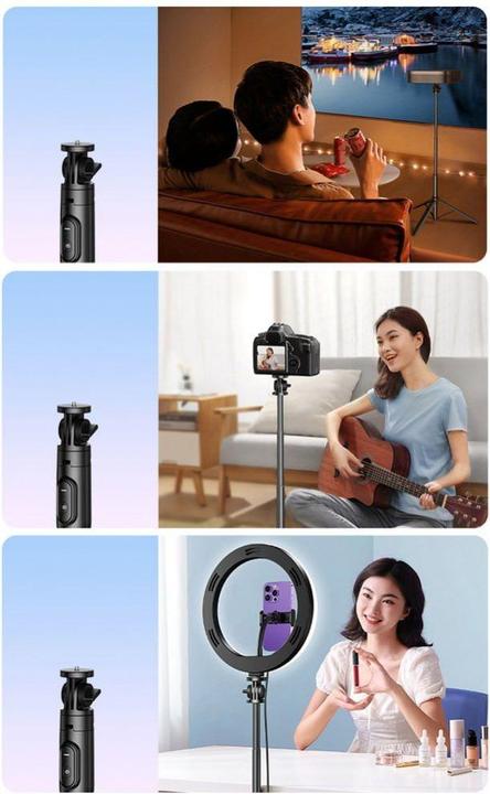 Produktbild Ugreen Selfie stick tripod with Bluetooth remote 15062