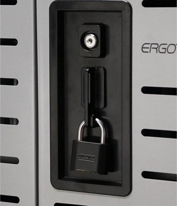 Produktbild Ergotron Zip40 Laptopwagen (fuer 40 Tablet Chromebook Ultrabook MacBook und Laptops bis 15,6 Zoll)