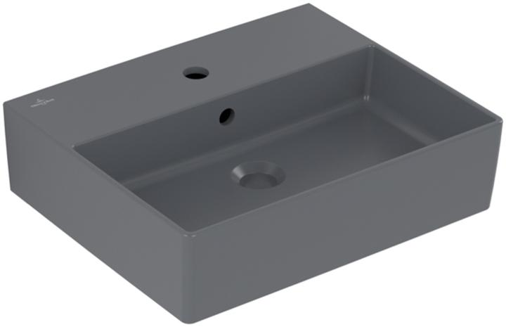 Villeroy & Boch V&B washbasin MEMENTO 2.0 500x420mm w ÜL f 3-L. fitting graph C+ (420 mm, 500 mm)