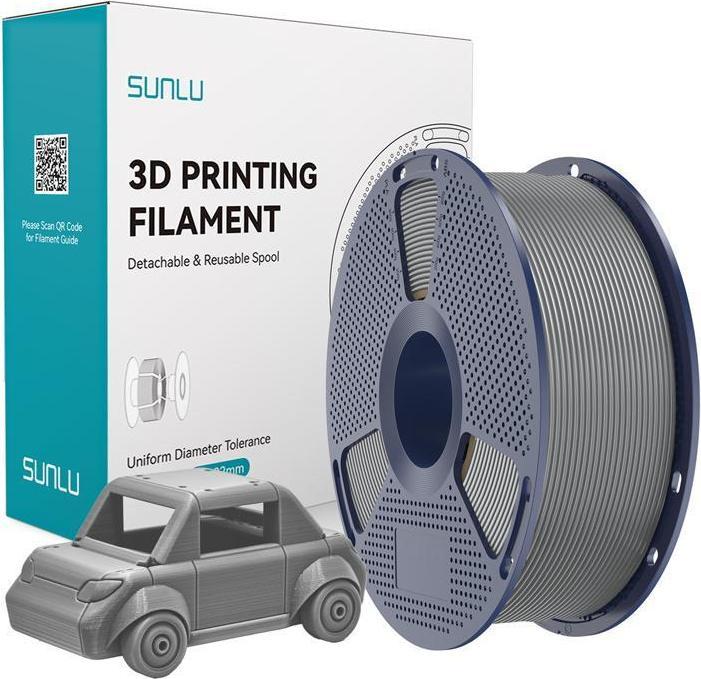Actual product image Sunlu PETG-Filament mit Beschichtung (grau) (PETG, 1000 g)
