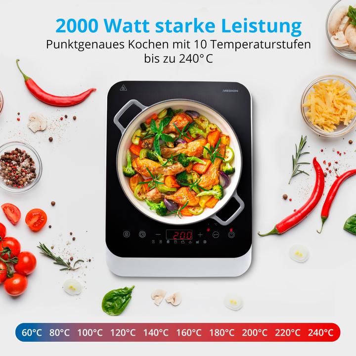 Produktbild Medion Induktionskochplatte MD 18490 2000 W