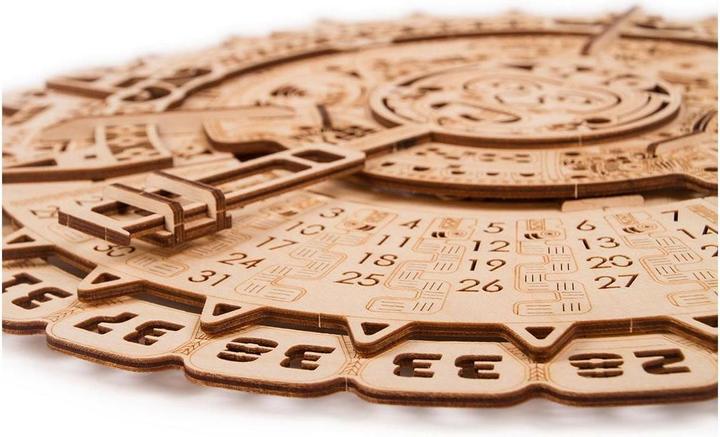 Actual product image Wood Trick Maya calendar - wooden kit