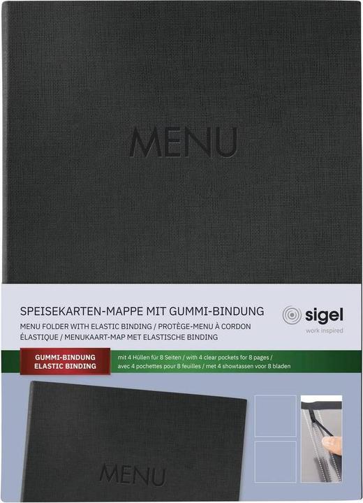 Actual product image Sigel Speisekarten-Mappe MENU