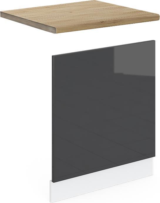 Anthrazit, Anthrazit hochglanz, Goldkraft Eiche, Weiss