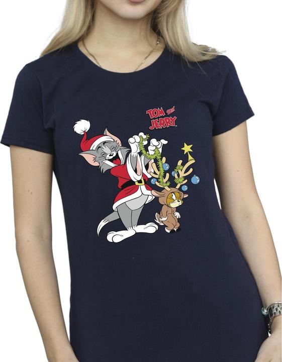Produktbild Tom & Jerry Christmas Reindeer TShirt (S)