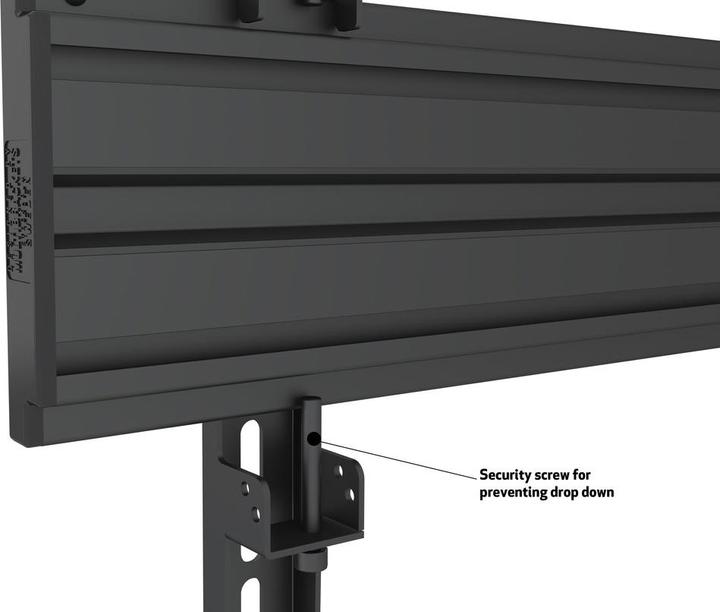Actual product image Multibrackets Wall mount, 40"-100", VESA 100x100-400x600 (Wall, 100", 80 kg)