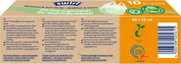Produktbild Swirl 10l Bio-Müll (10 x, 10 l)