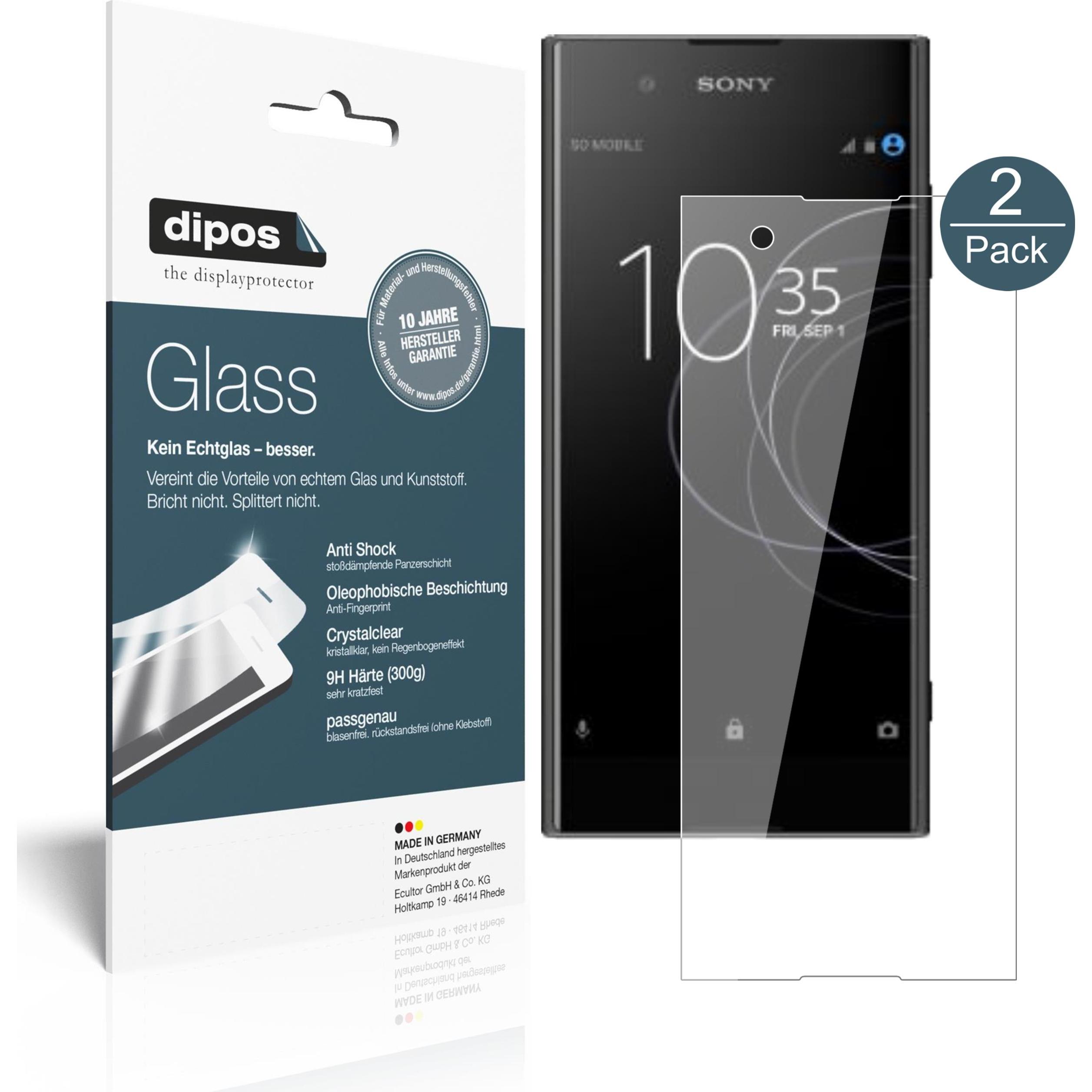 Thumbnail - Dipos Displayschutz Anti-Shock (1 Stück, Sony Xperia XA1 Plus), Smartphone Schutzfolie, Transparent