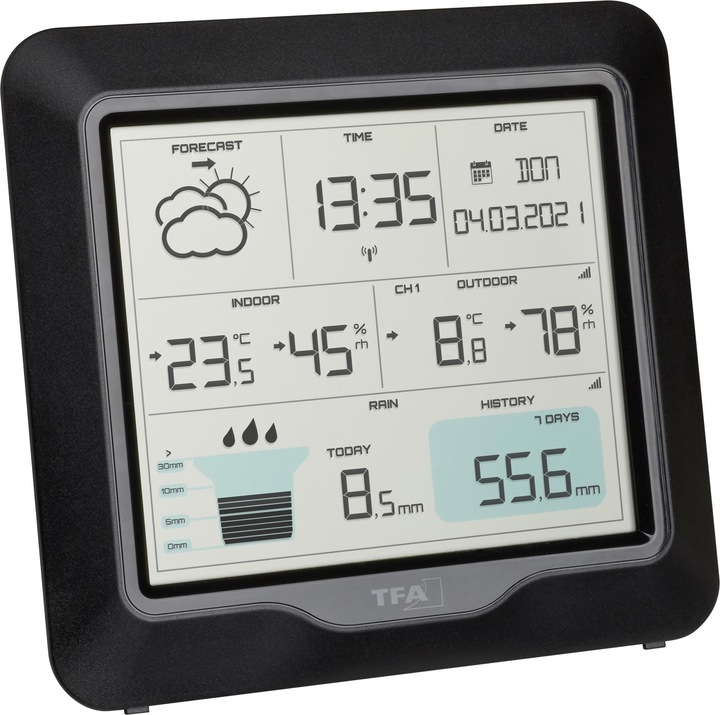 Immagine prodotto TFA Stazione meteo wireless con pluviometro RAIN PRO 35.1160.01