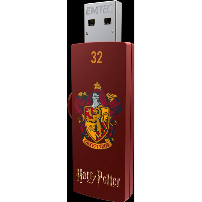 Thumbnail - Emtec M730 Harry Potter Gryffindor (32 GB, USB-A), USB Stick, Rot