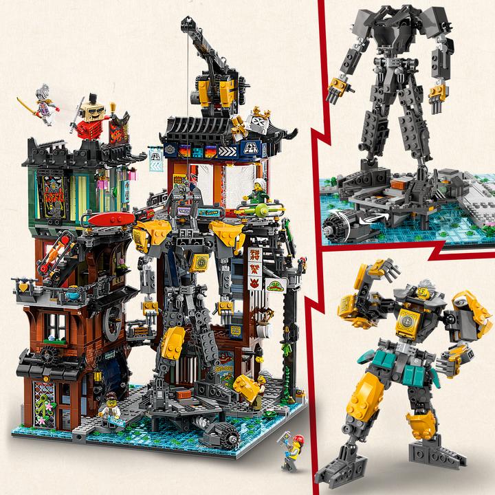 Image du produit LEGO Ninjago City Werkstätten (71837, LEGO difficiles à trouver, LEGO Ninjago)