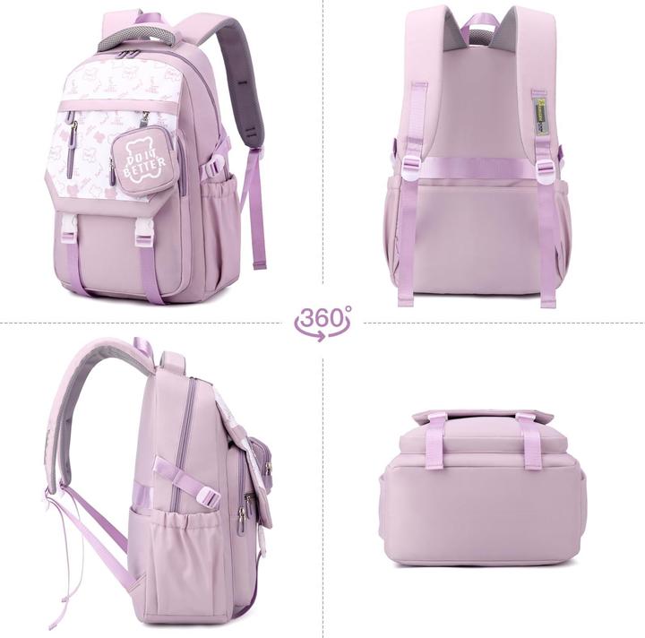 Produktbild Only-Bags.Store Schulrucksack Schultaschen für Teenager Wasserdichter Rucksack Leichte Schulranzen für