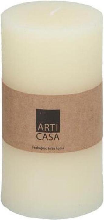 Produktbild Arti Casa Rustic candle Ø7xh16cm creme