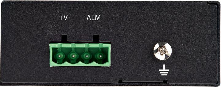 Produktbild StarTech PoE + Industrial Media Converter 60W - Medienkonverter LWL Kupfer - Singlemode-/ (Media Konverter)