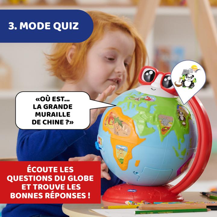 Image du produit Chicco Le Globe Parlant - Fr (Français, 2 - 6 Années)