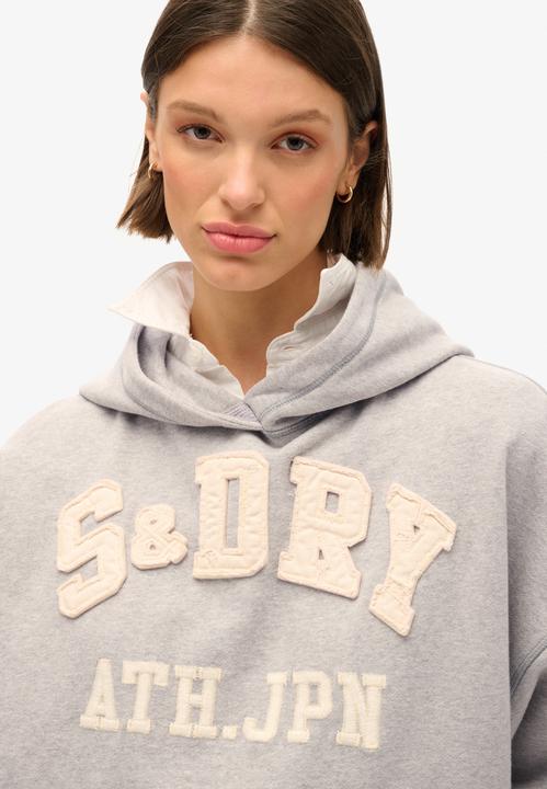 Image du produit Superdry Sweat à capuche oversize à motif appliqué Athletic Essentials (Taille unique)