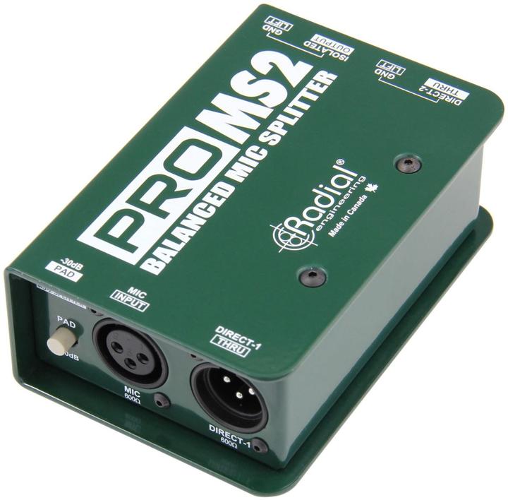 Radial Divisore Microfono ProMS2