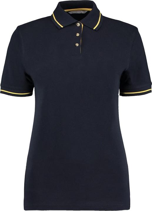 Produktbild Kustom Kit St Mellion Poloshirt Mit kontrastfarbenen Streifen (38)