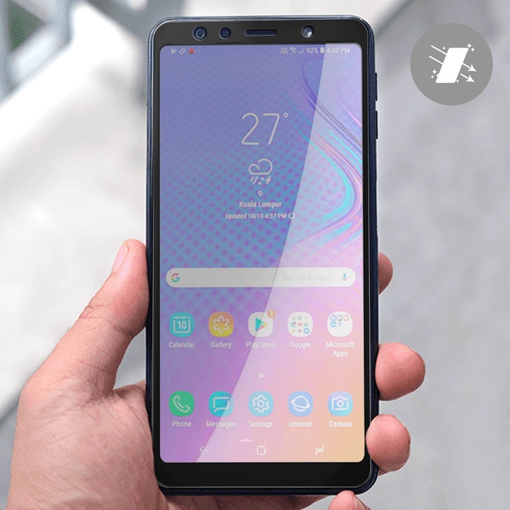 Produktbild Avizar Panzerglas, Glas Schutzfolie, Schutzglas (1 Stück, Samsung Galaxy A7 (2018))
