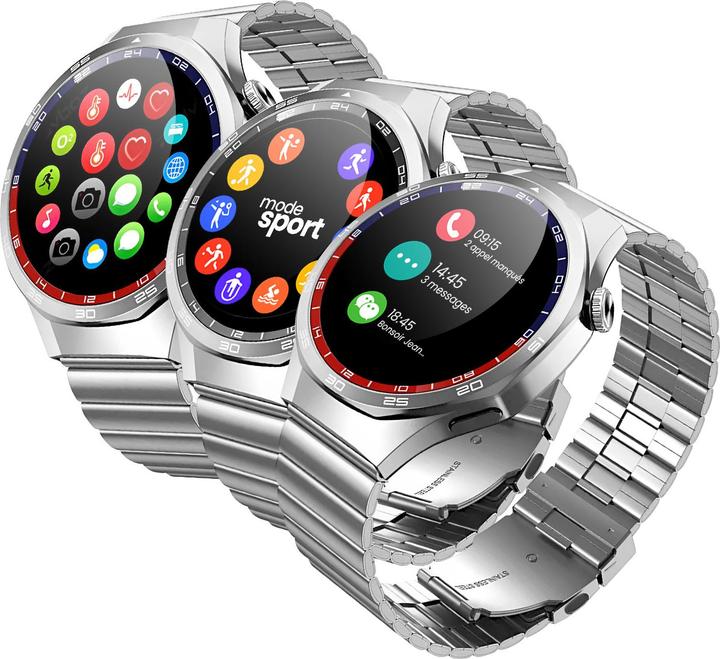 Immagine prodotto Hoco Other Computer Accessory Smartwatch 1,53" TFT with call function DYD03 silver (46 mm)