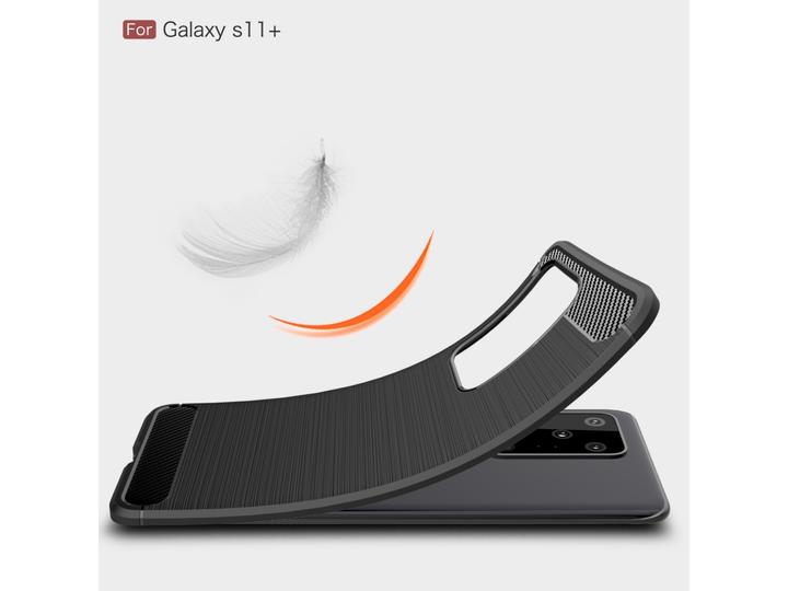 Image du produit Screenguard Samsung Galaxy S20 Ultra Housse Carbon Brushed Soft TPU (Samsung Galaxy S20 Ultra)