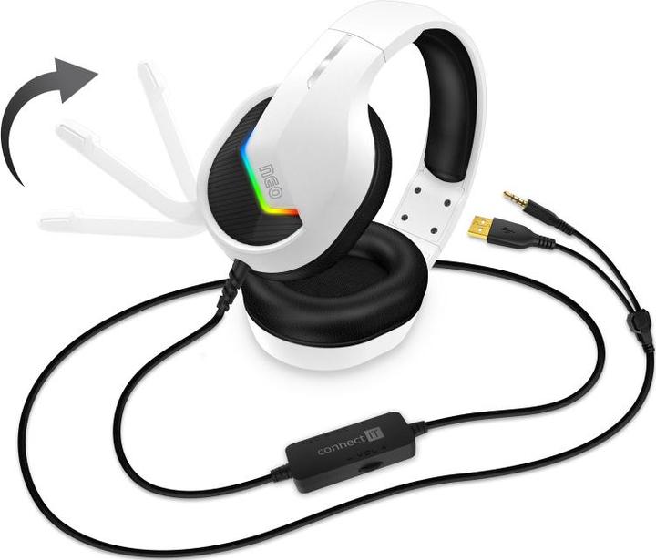 Image du produit Connect IT CHP-3595-WH (Filaire)