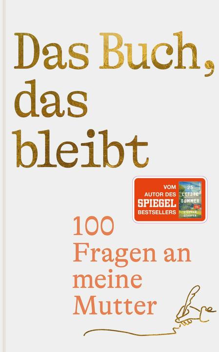 Immagine prodotto Das Buch, das bleibt (Tedesco, Stephan Schäfer, 2024)