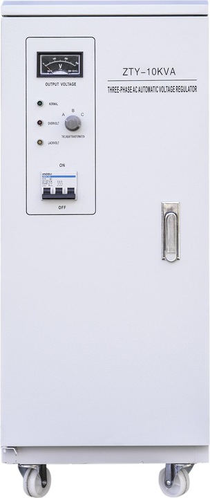 Actual product image PNI Three-phase voltage stabiliser SVT-10K with servomotor, 10000 VA, 8000 W, output 380 V (10000 VA, 8000 W, Online double converter UPS)