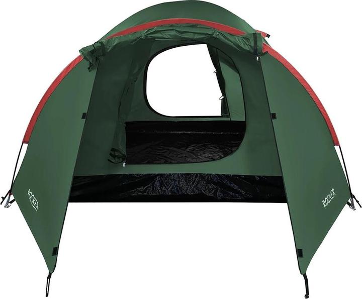 Produktbild Nils Nc6013 Grüner Und Roter Rocker Camp Campingzelt (Kuppelzelt, 4.20 kg, 3 Personen)
